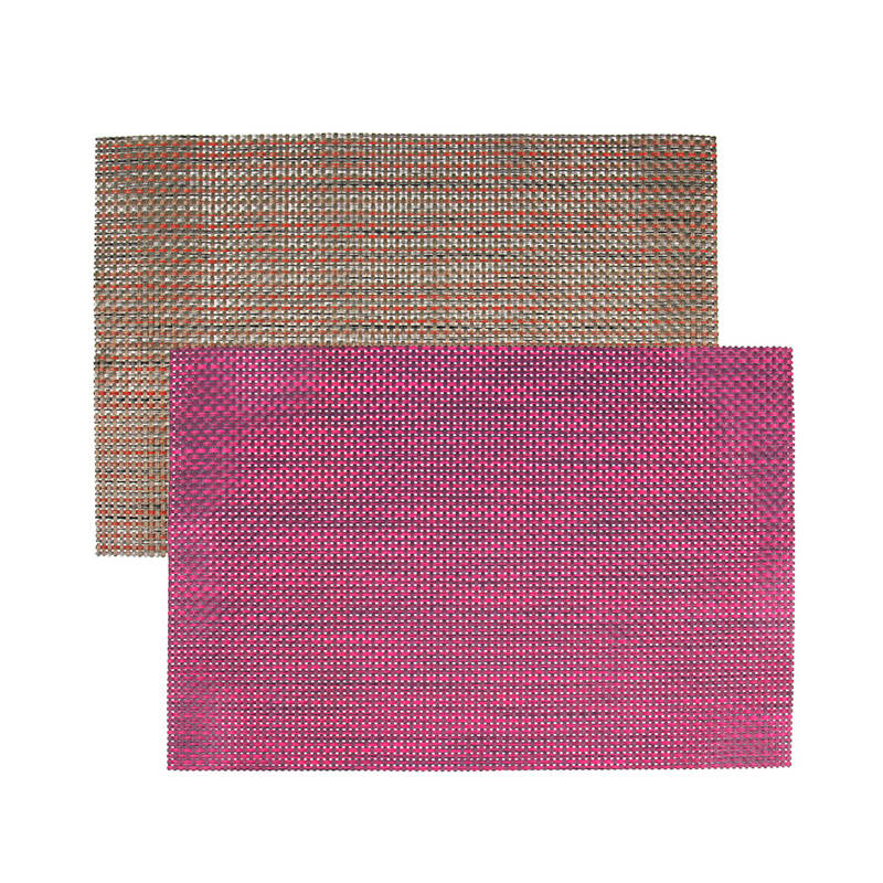 Tấm Lót Bàn Ăn Modern Check Pm44001, 300x450mm - 3 Màu (Nâu, Xám. Đỏ Vang) - ETM172 image number null